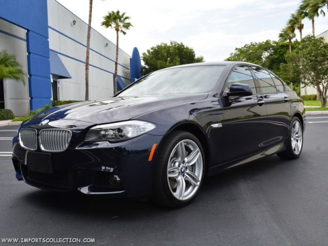 BMW : 5-Series 550i M SPORT CONVENIENCE LUXURY SEATING COLD WEATHER HUD NAVIGATION SHADES 19S LOGIC7 5 CAMS