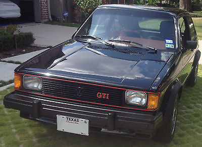 Volkswagen : Rabbit GTI 1984 volkswagen rabbit gti hatchback 2 door 1.8 l