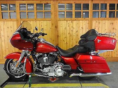 Harley-Davidson : Touring 2013 road glide with quick attach tour pack only 2 516 miles candy orange
