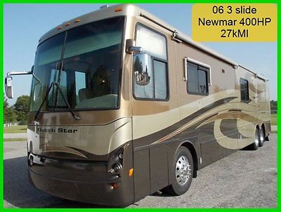 Used 06 Newmar Tag Axle 3 slide 27kMI 400HP Diesel RV 42' NewTires Motorhome