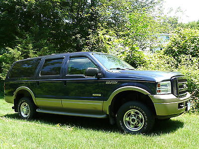 Ford : Excursion Limited 2005 ford excursion limited 4 x 4 diesel low miles 1 of a kind look stunning