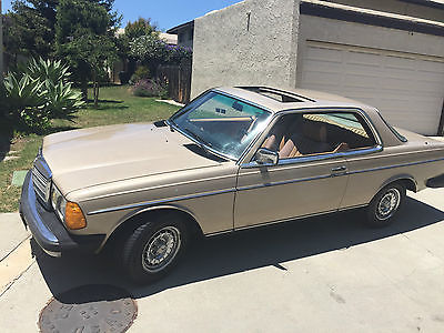Mercedes-Benz : 300-Series 300CD 1984 mercedes 300 cd coupe turbo diesel
