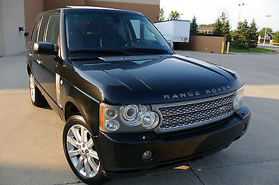 Land Rover : Range Rover Supercharged Sport Utility 4-Door 2008 rang rover supercharge premium larg 4 x 4 navigation camera sunroof hid