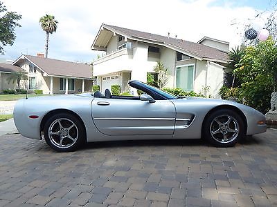 Chevrolet : Corvette Convertible Conv, Immaculate, Low Mi, Lots Upgrades, Garaged, Exhaust, Headers, Kill Switch