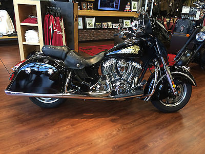 Indian : Chieftain 2014 new indian chieftain executive demo thunder black factory warranty