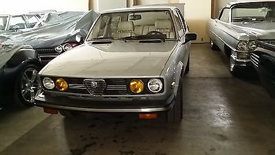 Alfa Romeo : Other Alfetta Sport Sedan 1979 alfa romeo sport sedan silver tan restored 53 k miles