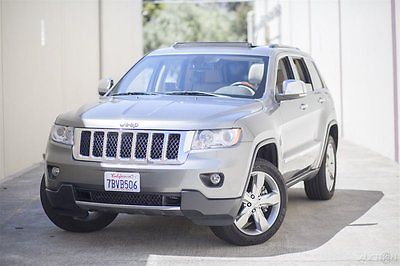 Jeep : Grand Cherokee Overland 2012 overland used 5.7 l v 8 16 v automatic 4 wd suv moonroof