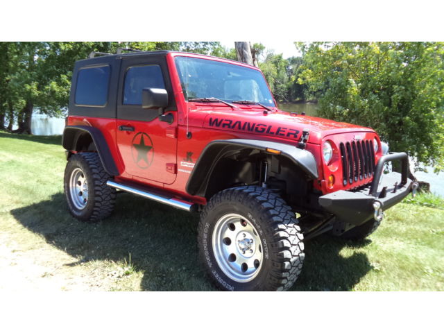 Jeep : Wrangler 4WD 2dr Spor 2010 jeep wrangler 4 x 4 pro charged lifted custom bumpers only 53 142 miles