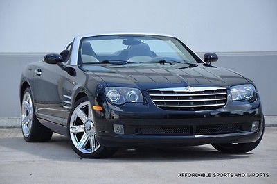 Chrysler : Crossfire Limited 2005 chrysler crossfire convertible limited lth htd sts low miles