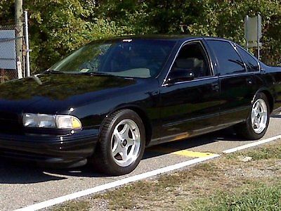 Chevrolet : Impala SS Sedan 4-Door 1995 chevrolet impala ss automatic 4 door sedan black