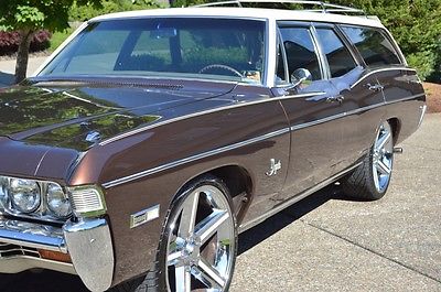 Chevrolet : Impala Wagon 1968 impala wagon custom big block 396