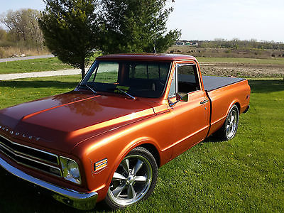 Chevrolet : C-10 1968 c 10 short wide box copperhead tribute truck zz 383 afr upgrade tremec 5 sp