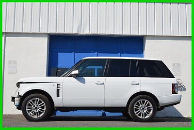 Land Rover : Range Rover HSE Navi HK Audio Blind Spot Monitor Cold Pkg More Repairable Rebuildable Salvage Lot Drives Great Project Builder Fixer Easy Fix