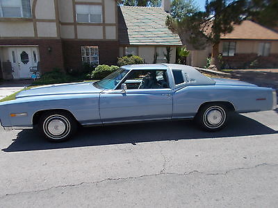 Cadillac : Eldorado Eldorado 1977 cadillac eldorado biarritz coupe 2 door 7.0 l