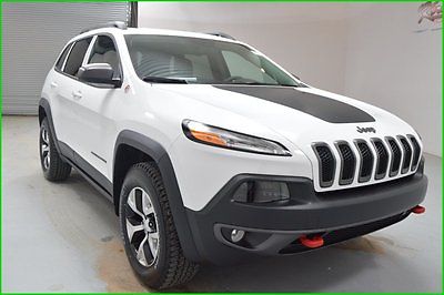 Jeep : Cherokee Trailhawk 3.2L V6 4WD Gas SUV - Navigation NAV Panoramic Sunroof Leather Back-Up Cam 2015 Jeep Cherokee Trailhawk SUV