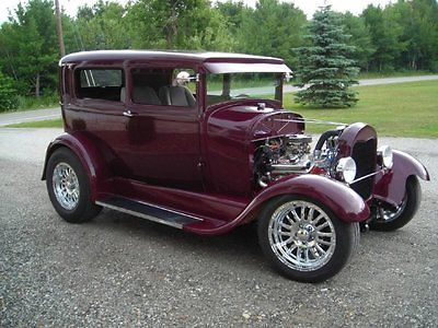 Ford : Model A Plum 1928 ford model a hot rod