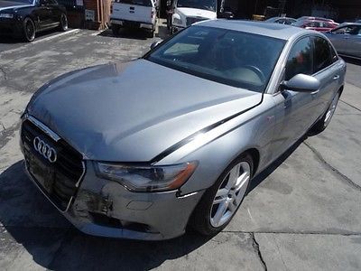 Audi : A6 3.0T Premium Plus 2014 audi a 6 3.0 t premium plus repairable salvage wrecked damaged fixable save