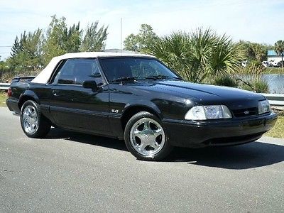 Ford : Mustang LX 5.0 CONVERTIBLE SUPER CLEAN 1989 ford mustang lx 5.0 convertible 5 speed manual