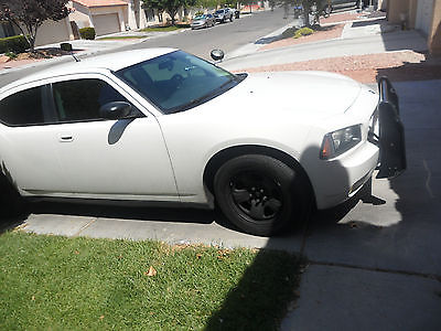 Dodge : Charger Police Package 2009 dodge charger police package 5.7 hemi 368 hp white v 8 rt with upgrades