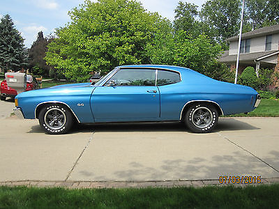 Chevrolet : Chevelle SS 1972 chevelle ss coupe 350 4 bbl thm 350 3.42 12 bolt positraction original owner