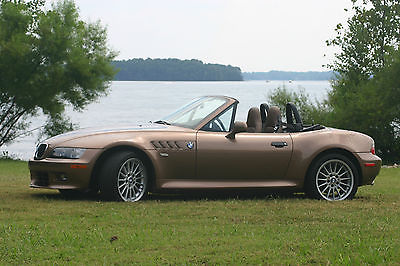 BMW : Z3 Roadster Convertible Beautiful BMW Z3 Convertible 3.0i 2001 Rare Bronze Color