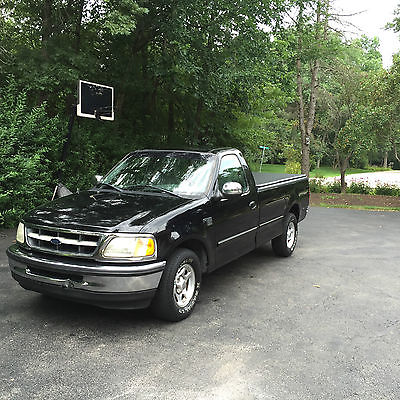 Ford : F-150 F SERIES 1998 ford f 150 pickup truck black great condition