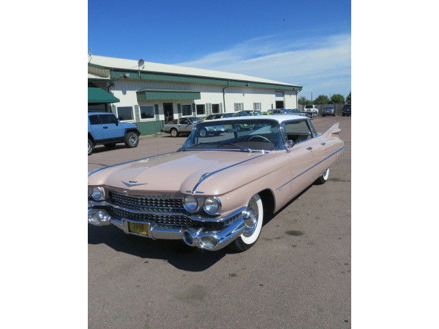 Cadillac : Other SERIES 62 HT 1959 cadillac series 62 4 dr hardtop sedan in gorgeous woodrose metallic