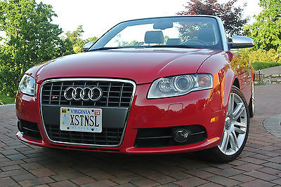 Audi : S4 Cabriolet Convertible 2-Door 2007 audi s 4 cabriolet 25 500 miles garage kept like new