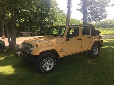 Jeep : Wrangler Oscar Mike limited addition 2014 jeep wrangler unlimited willys wheeler sport utility 4 door 3.6 l