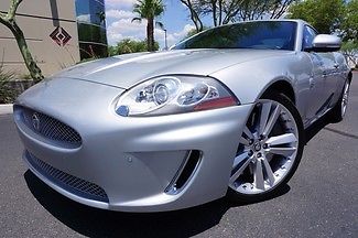 Jaguar : XKR 10 XK Supercharged XKR Coupe Silver XK-R Only 33k Low Miles Fully loaded like 2007 2008 2009 2011 2012 2013