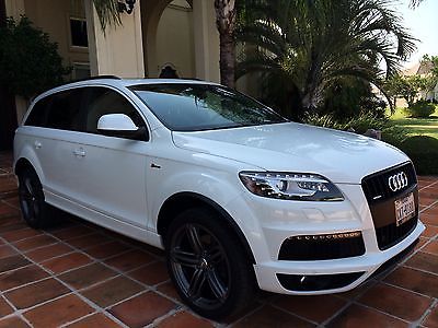 Audi : Q7 S Line Sport Utility 4-Door 2014 audi q 7 supercharged super clean one owner hand washed only