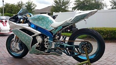 Yamaha : YZF-R 2007 fully custom show winning white pearl yamaha r 1 motorcycle bigboytoyz