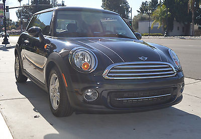 Mini : Cooper hardtop 2012 mini cooper hard top hatchback dark blue manual trans fun to drive