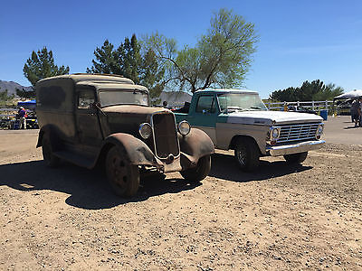 Dodge : Other Humpback Panel 1935 dodge brothers humpback panel truck 1.5 ton axle