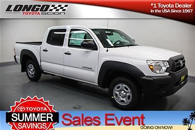 Toyota : Tacoma 2WD Double Cab I4 AT 2 wd double cab i 4 at new 4 dr truck automatic gasoline 2.7 l 4 cyl super white