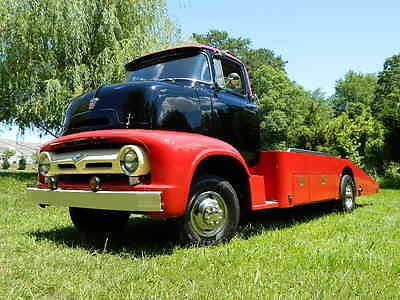 Ford : Other Pickups CAR HAULER 1956 ford coe car hauler tow truck classic look modern frame cab over flatbed
