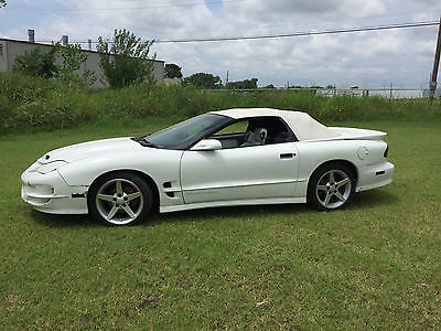 Pontiac : Firebird 1998 ls 1 convertible white on white runs excellent was for 1969 camaro pace car