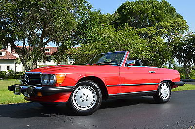 Mercedes-Benz : SL-Class 2-DOOR ROADSTER 1987 mercedes benz 560 sl convertible only 6 k miles rare 1 owner