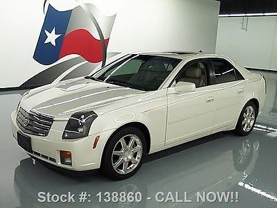 Cadillac : CTS 3.6 AUTOMATIC HTD LEATHER SUNROOF 2004 cadillac cts 3.6 automatic htd leather sunroof 37 k 138860 texas direct