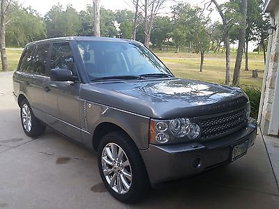 Land Rover : Range Rover 4dr Wgn SC 2008 land rover range rover supercharged navigation low miles no reserve