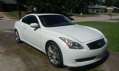 Infiniti : G37 Base Coupe 2-Door 2008 infiniti g 37 coupe pearl escent white