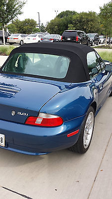 BMW : Z3 Roadster Convertible Beautiful BMW Z3 Convertible 3.0i 2001 Rare Blue color