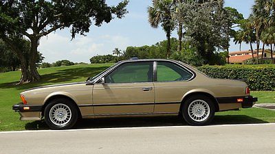 BMW : 6-Series CSI SPORT COUPE 1985 635 csi sport coupe 1 previous fl owner 53 000 miles excellent inside an out