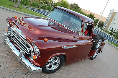 Chevrolet : Other Pickups Chevy 3100  Barrett-Jackson   1957 chevrolet pickup also hav 1956 ford 1953 bel air 1955 1967 mustang fastback