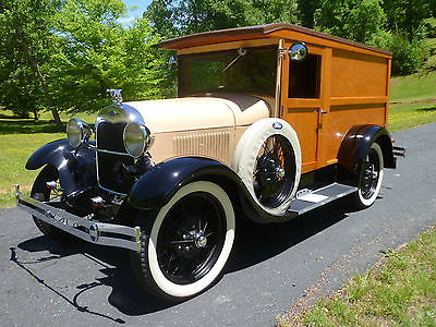 Ford : Model A 2 door Truck 1929 ford model a woody mint condition