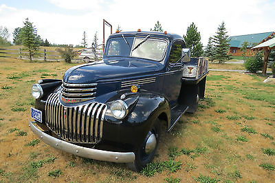 Chevrolet : Other Pickups chrome 1946 3 4 ton hyd tilt bed pick up this is a driver great condition