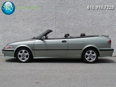 Saab : 9-3 SE 72 561 miles se convertible a t heated leather cold a c clean