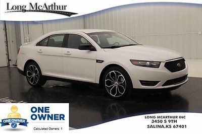 Ford : Taurus SHO Ecoboost Navigation 1 Owner All Wheel Drive Certified Turbo 3.5 V6 AWD Nav Remote Start Heated Leather Rear Camera
