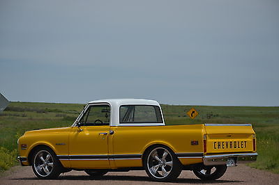 Chevrolet : C-10 Custom 1971 chevrolet c 10 custom free shipping lowered v 8 auto 2 sets of wheels