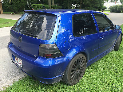 Volkswagen : Golf R32 Hatchback 2-Door 2004 volkswagen golf r 32 hatchback 2 door 3.2 l blue awd 4 wd 4 motion